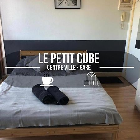 Le Petit Cube - Residence Standing - Centre Ville - Gare Troyes Buitenkant foto